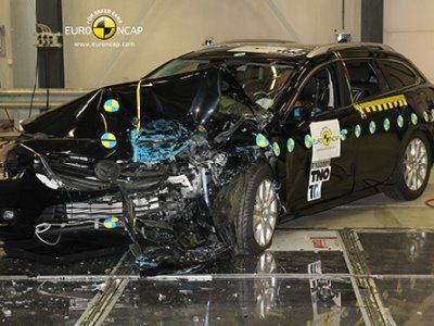 Mazda 6 сдала EuroNCAP на 5 звезд